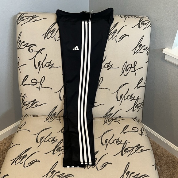 adidas Girls' Aeroready Athletic Leggings Running Tights Yoga Pants - Picture 2 of 5